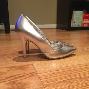 Christian Siriano For Payless Silver Pumps